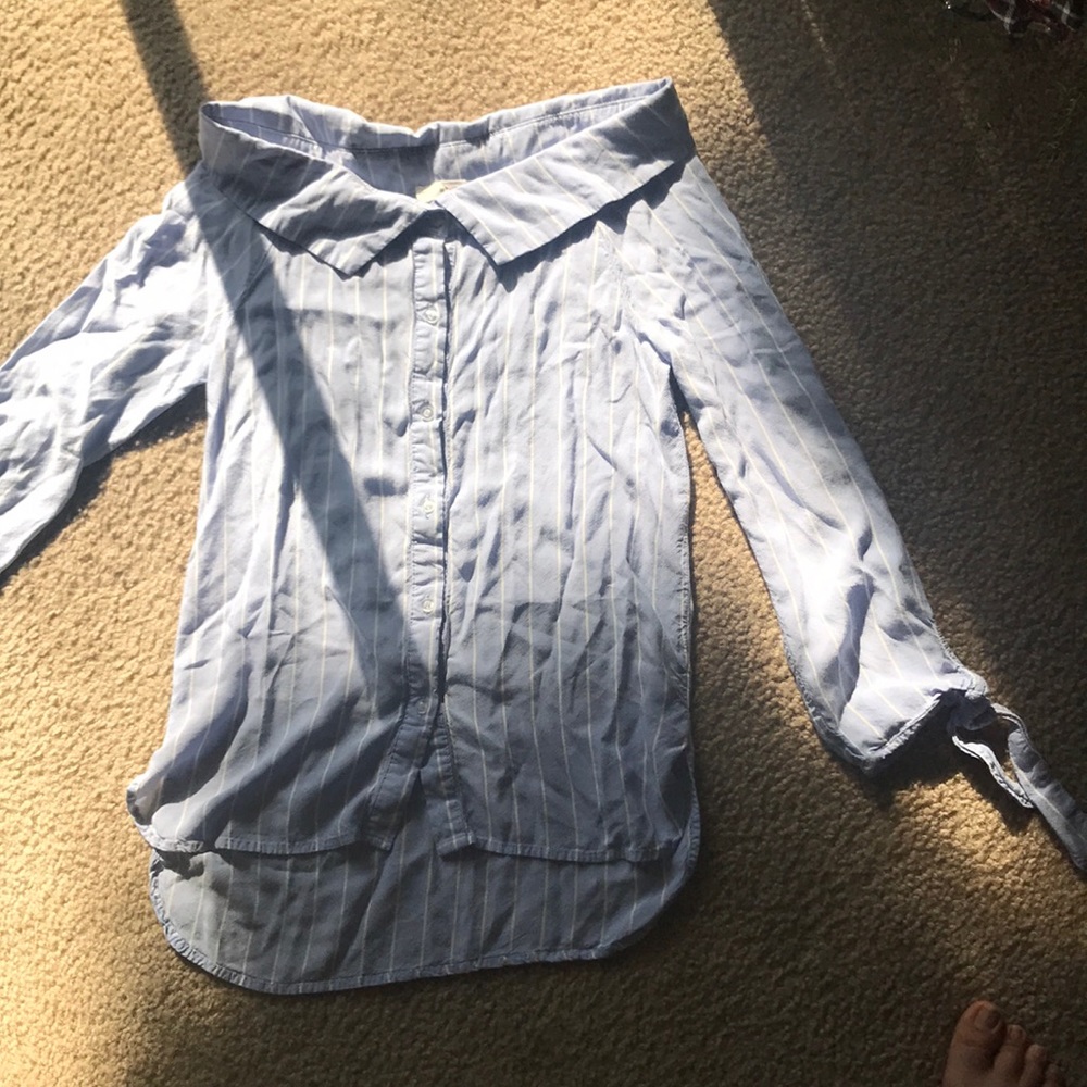 Off the shoulder bottom up